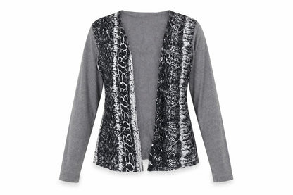 Womens UK Size S Casamia Grey Cardigan Jumper