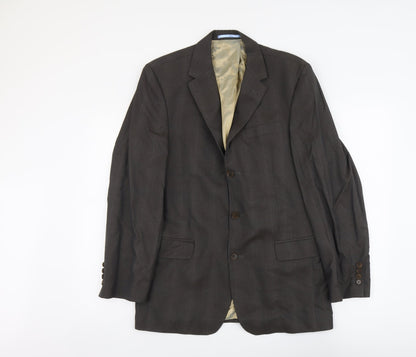 Mens UK Size M NEXT Regular Brown Suit Jacket