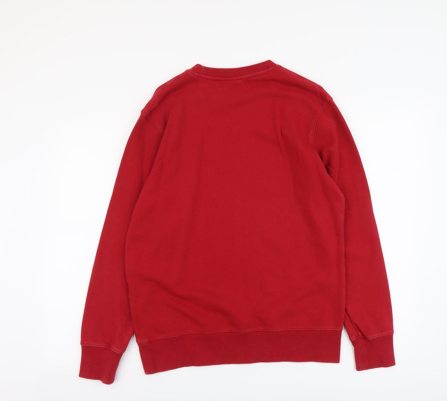 Mens UK Size S H&M Red Pullover Sweatshirt