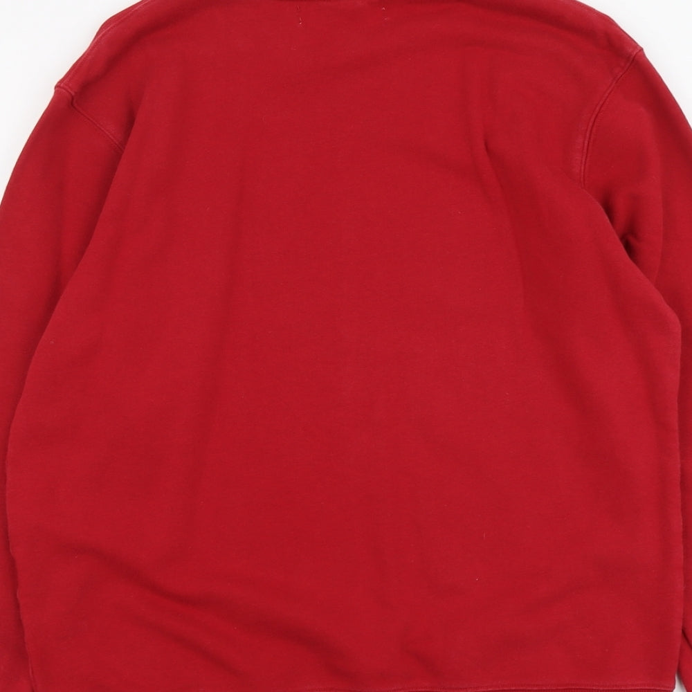 Mens UK Size S H&M Red Pullover Sweatshirt