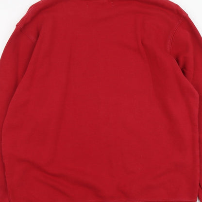 Mens UK Size S H&M Red Pullover Sweatshirt