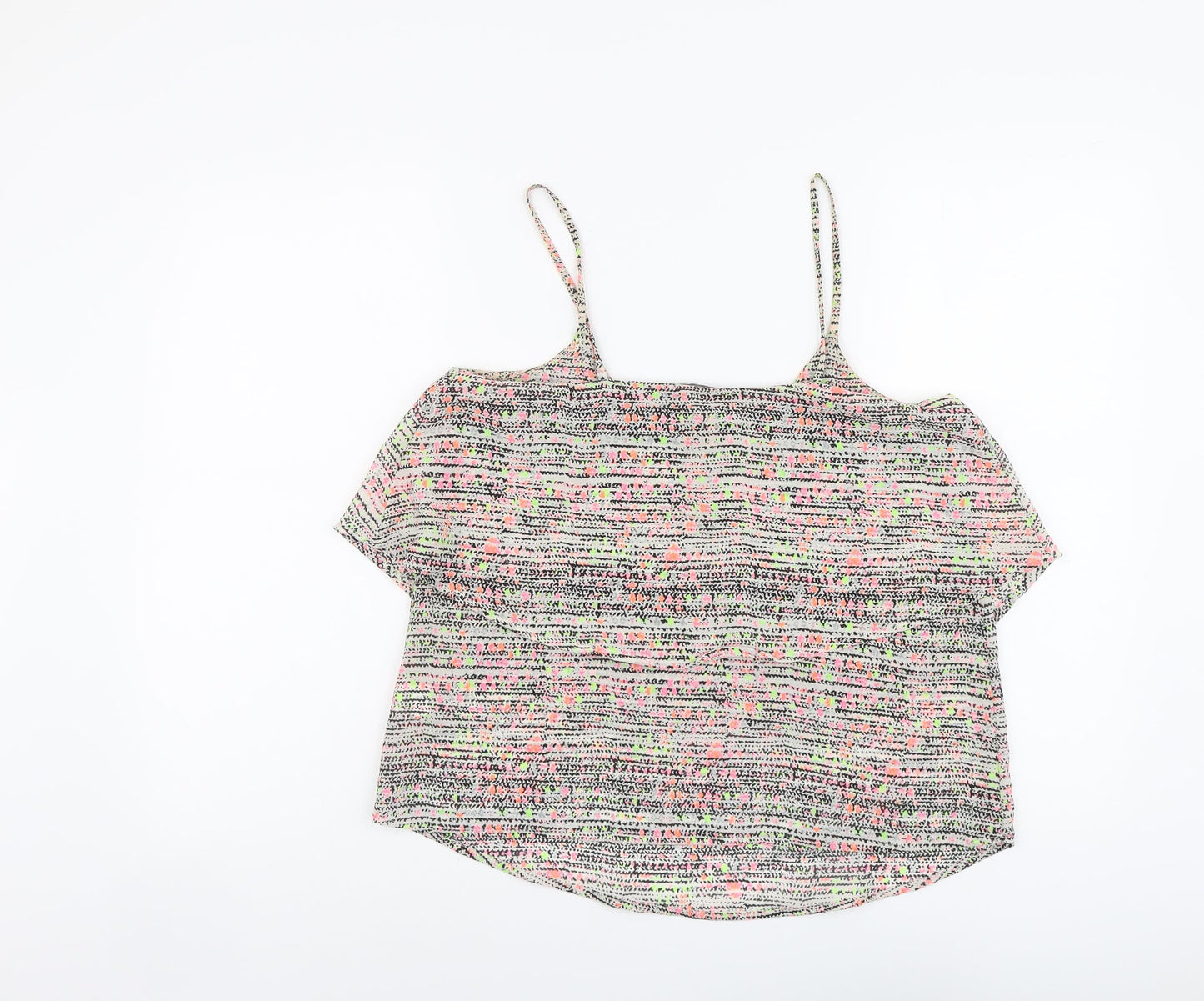 Womens UK Size 10 Atmosphere Multicoloured Camisole Tank