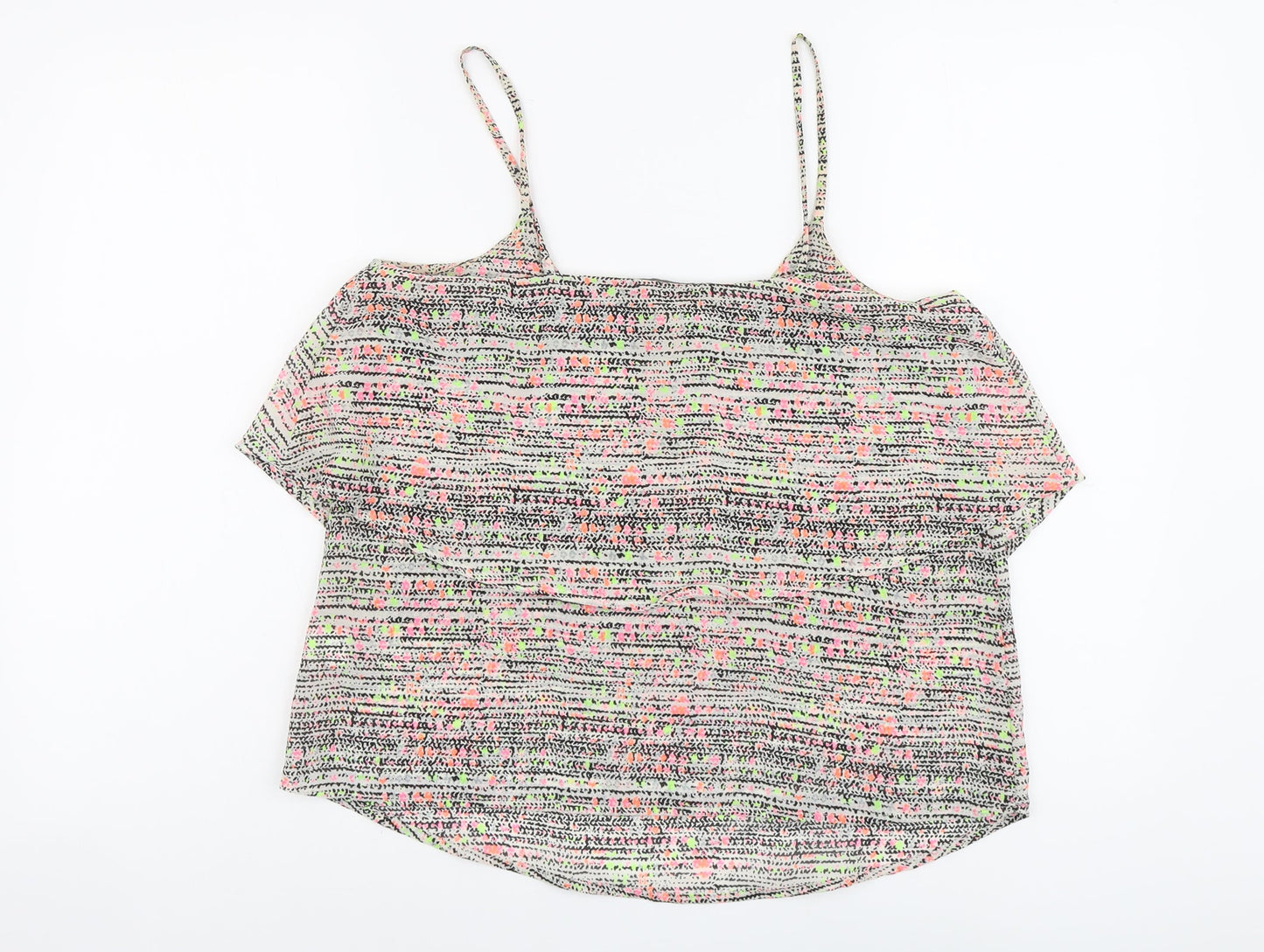 Womens UK Size 10 Atmosphere Multicoloured Camisole Tank