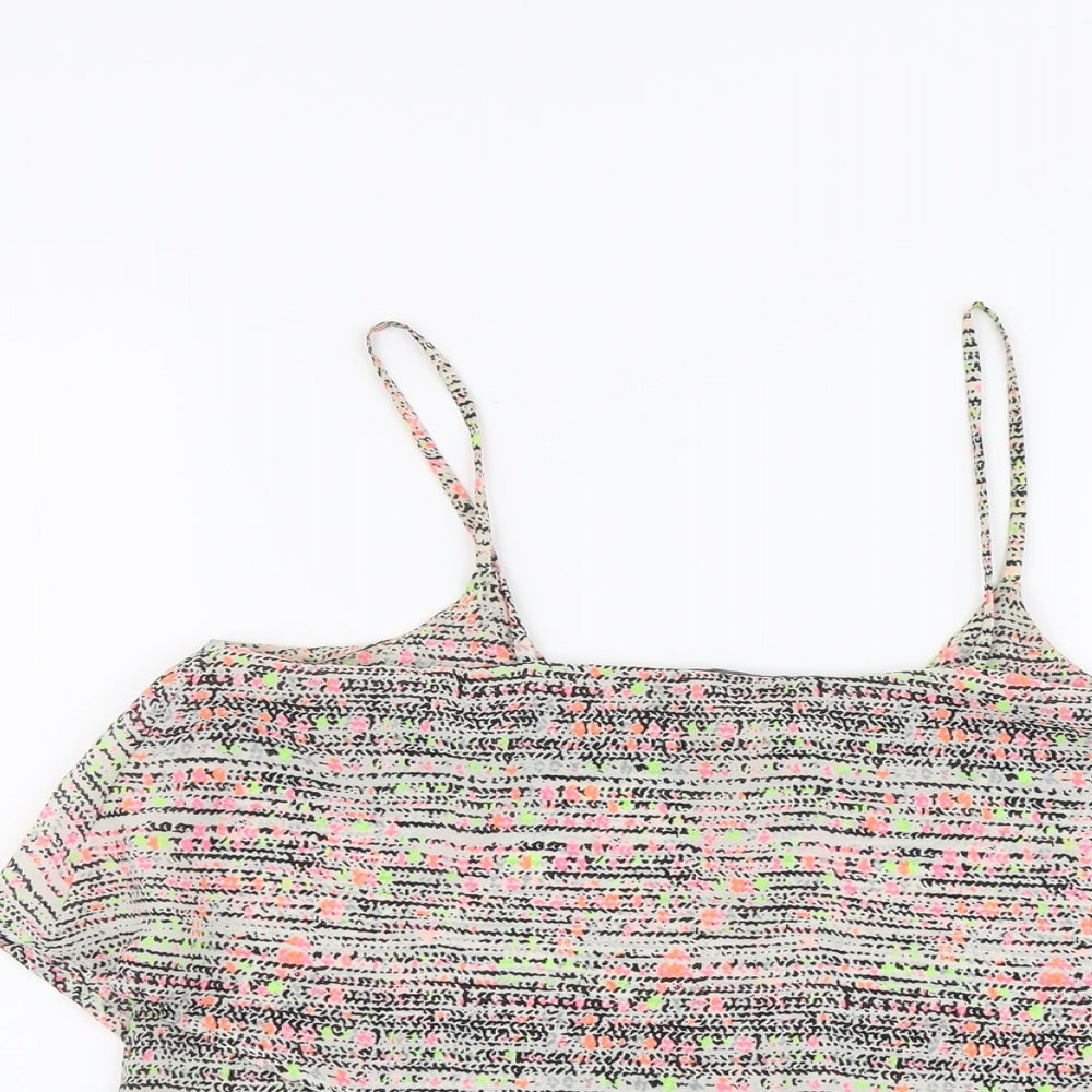 Womens UK Size 10 Atmosphere Multicoloured Camisole Tank