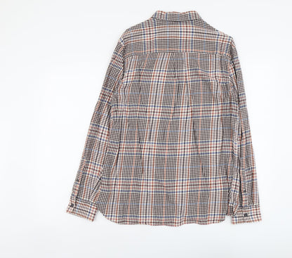 Mens UK Size M Topman Multicoloured  Button-Up Long Sleeve Casual Shirt