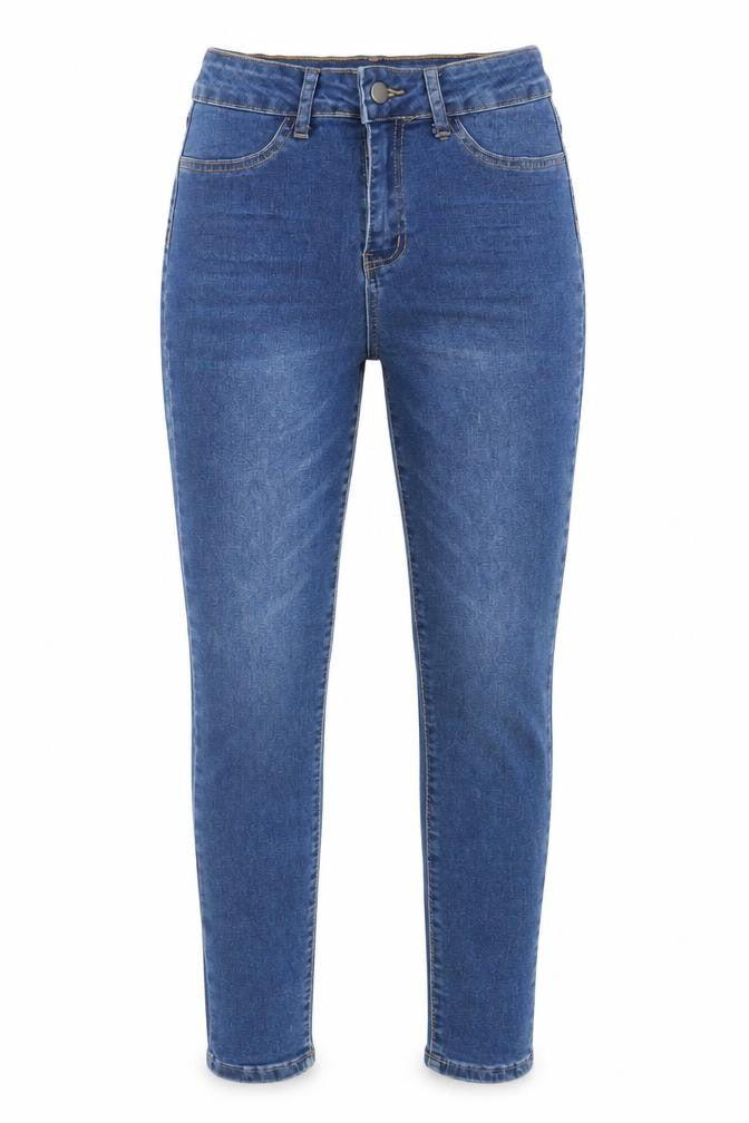 Womens UK Size M SheIn Regular Fit Skinny Blue Jeans