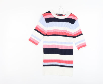 Womens UK Size 8 Marks and Spencer Multicoloured Pullover Jumper