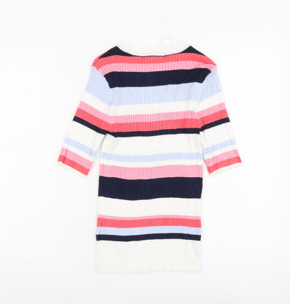Womens UK Size 8 Marks and Spencer Multicoloured Pullover Jumper