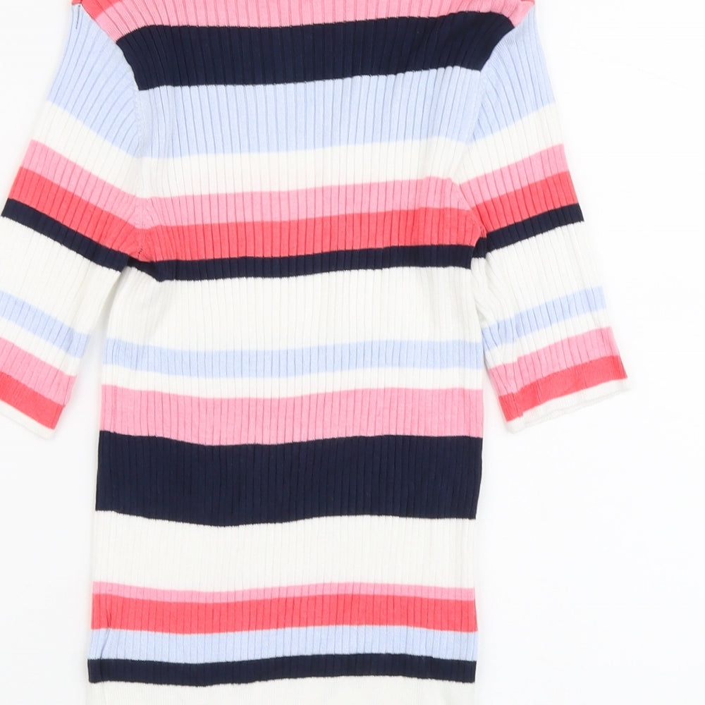 Womens UK Size 8 Marks and Spencer Multicoloured Pullover Jumper