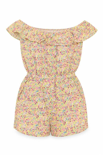 Womens UK Size 8 New Look One-Piece Yellow Playsuit