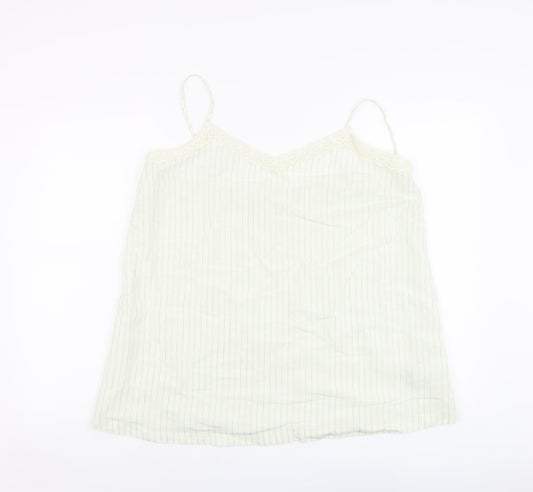 Womens UK Size 18 Marks and Spencer Beige Basic Tank