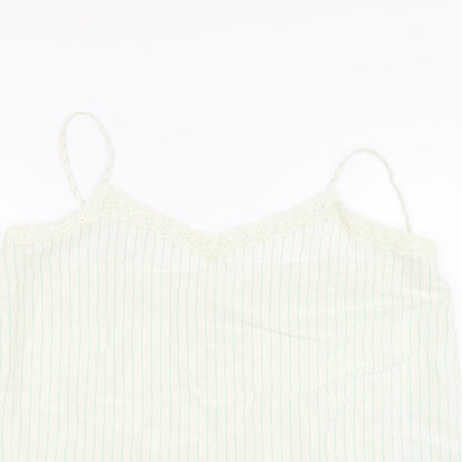 Womens UK Size 18 Marks and Spencer Beige Basic Tank