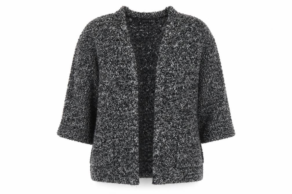 Womens UK Size 8 Atmosphere Grey Cardigan Jumper