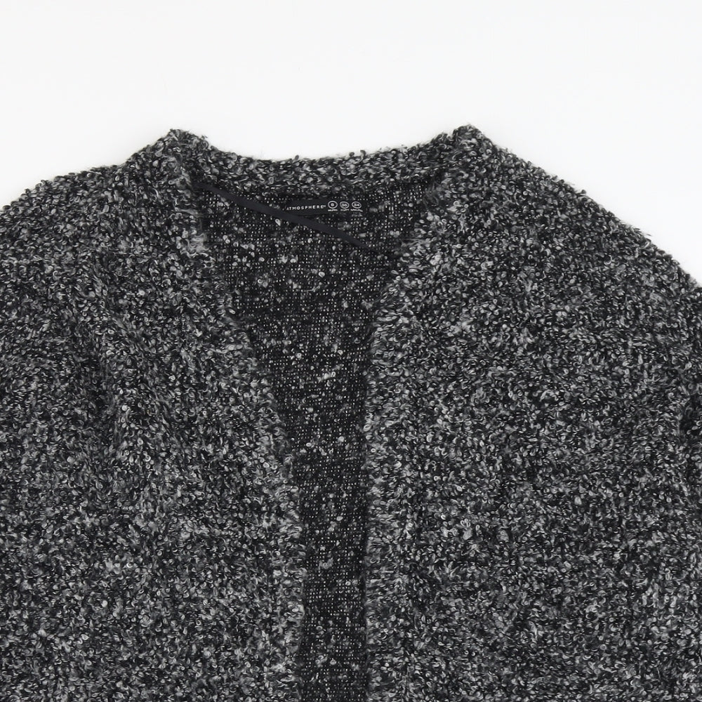 Womens UK Size 8 Atmosphere Grey Cardigan Jumper