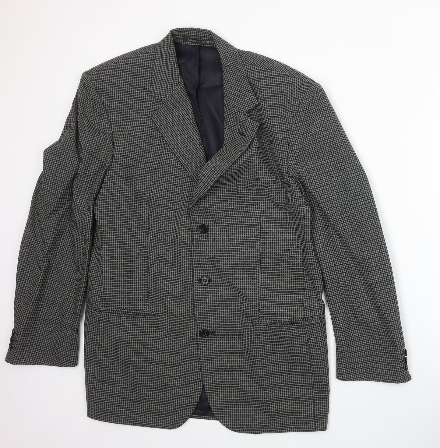 Mens UK Size 40 Marks and Spencer Regular Brown Suit Jacket