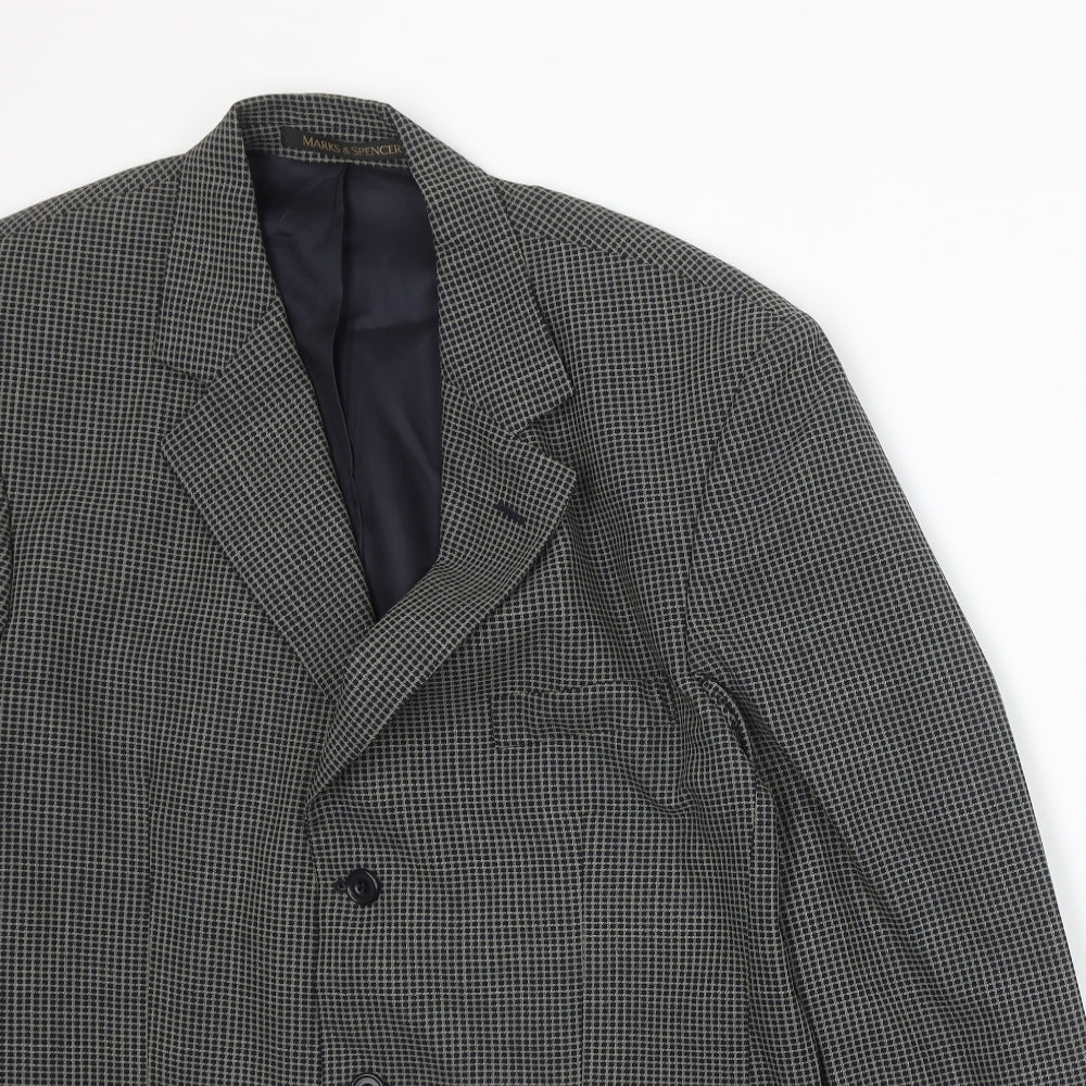 Mens UK Size 40 Marks and Spencer Regular Brown Suit Jacket