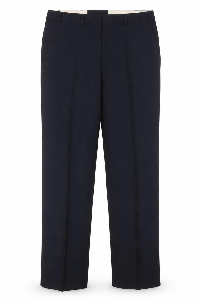 Mens UK Size 32 in C&A Regular Fit Dress Pants Blue Trousers