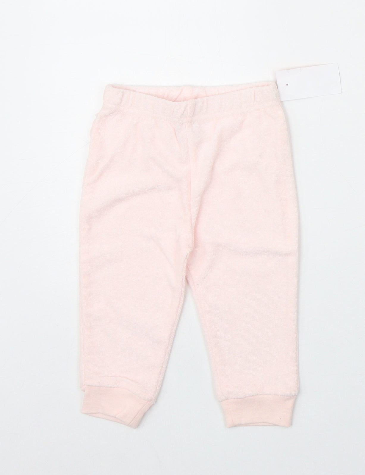 Chickpea Baby Pink Cotton Jogger Trousers Size 6-9 Months Pullover