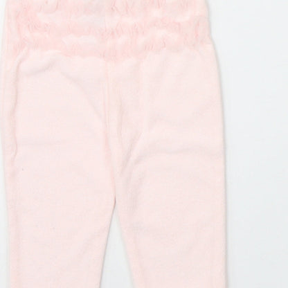 Chickpea Baby Pink Cotton Jogger Trousers Size 6-9 Months Pullover