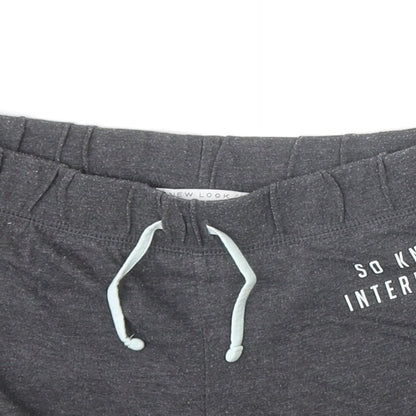 New Look Girls Green Cotton Sweat Shorts Size S Regular - So knot interested