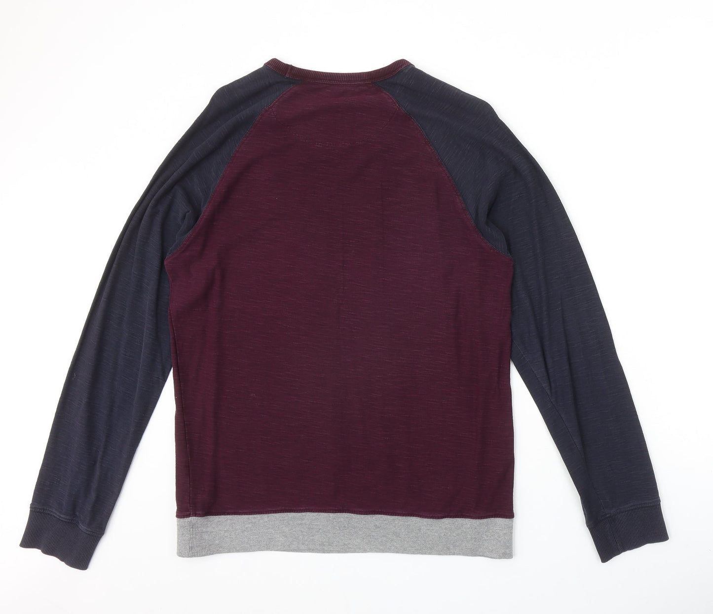 Mens UK Size M Easy Red Pullover Sweatshirt