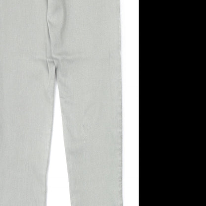 Denim & Co. Womens Grey Cotton Jegging Jeans Size 10 Regular