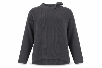 Womens UK Size 8 New Look Grey Pullover Jumper