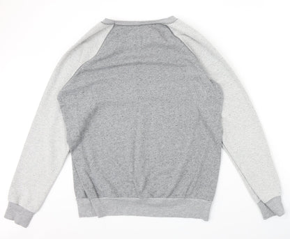 Mens UK Size XL River Island Grey Pullover Sweatshirt