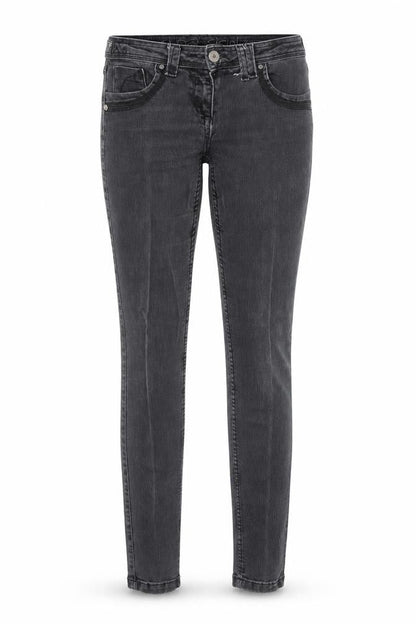 Womens UK Size 28 in Preworn Extra-Slim Fit Skinny Grey Jeans
