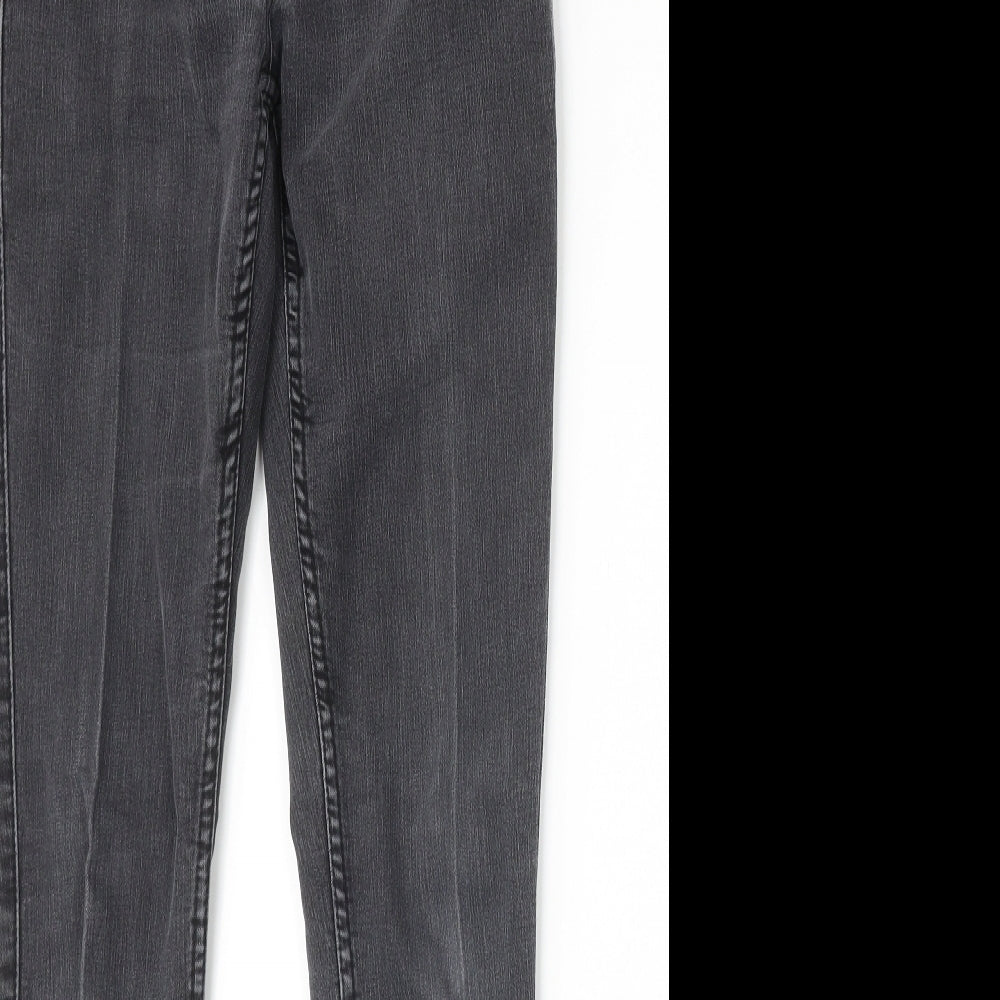 Womens UK Size 28 in Preworn Extra-Slim Fit Skinny Grey Jeans