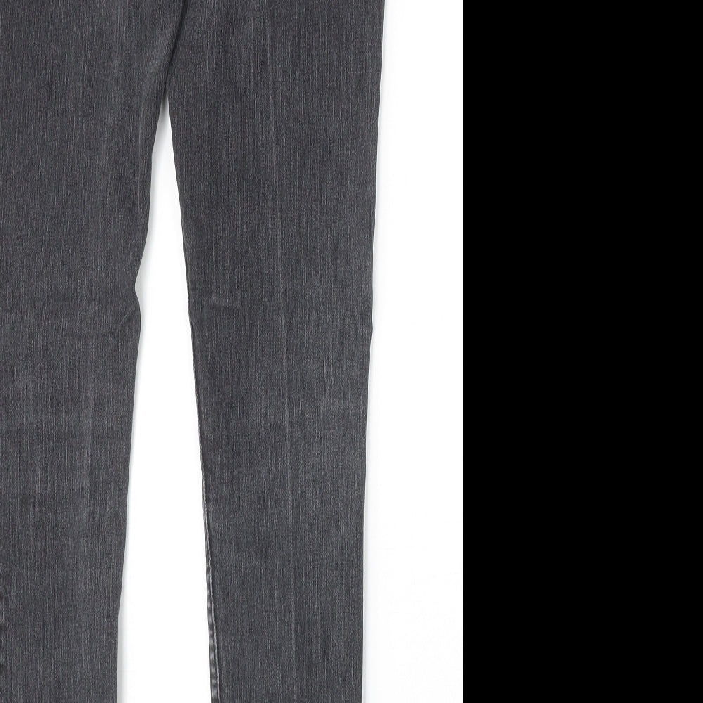 Womens UK Size 28 in Preworn Extra-Slim Fit Skinny Grey Jeans