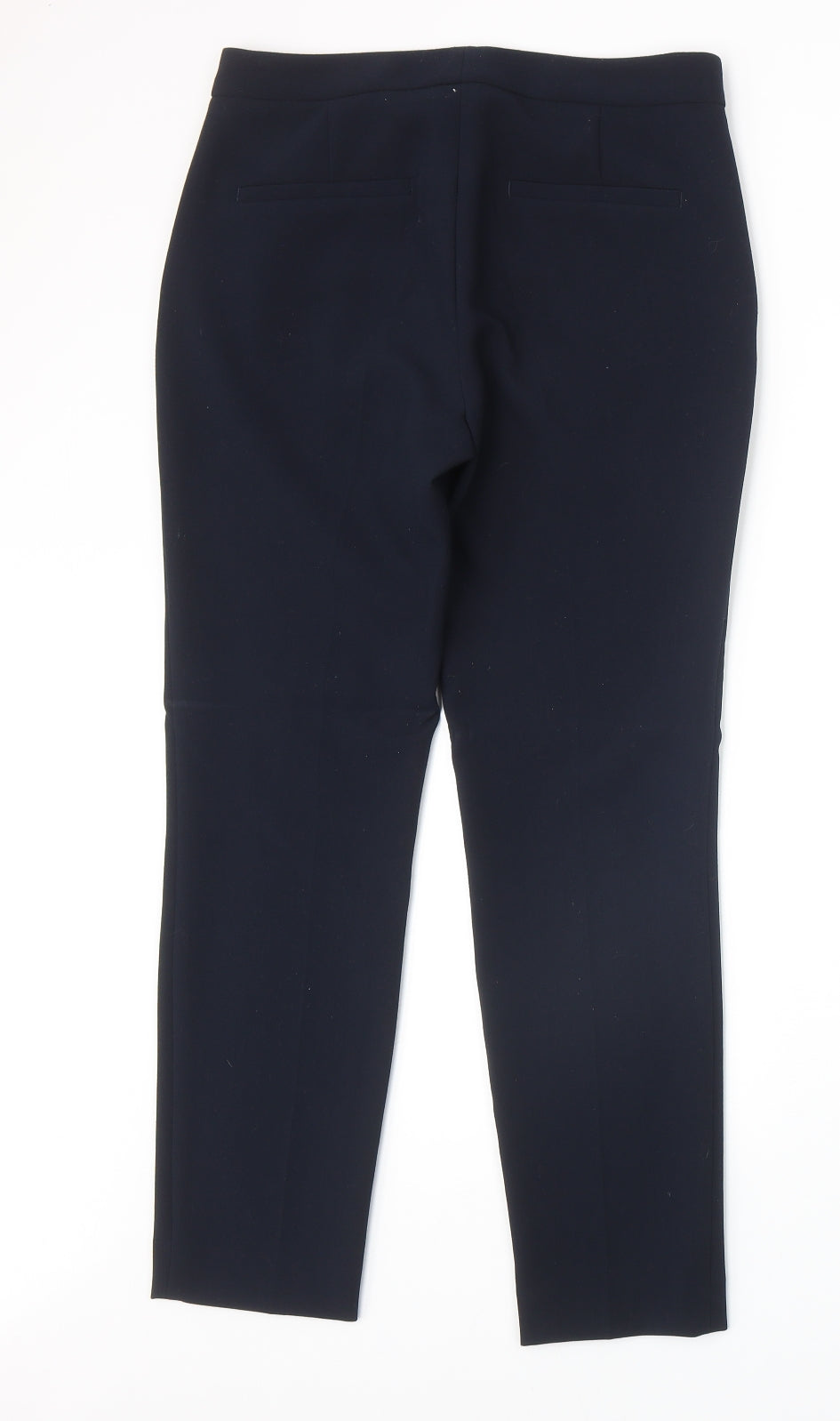 Womens UK Size XS Zara Regular Fit  Blue Trousers