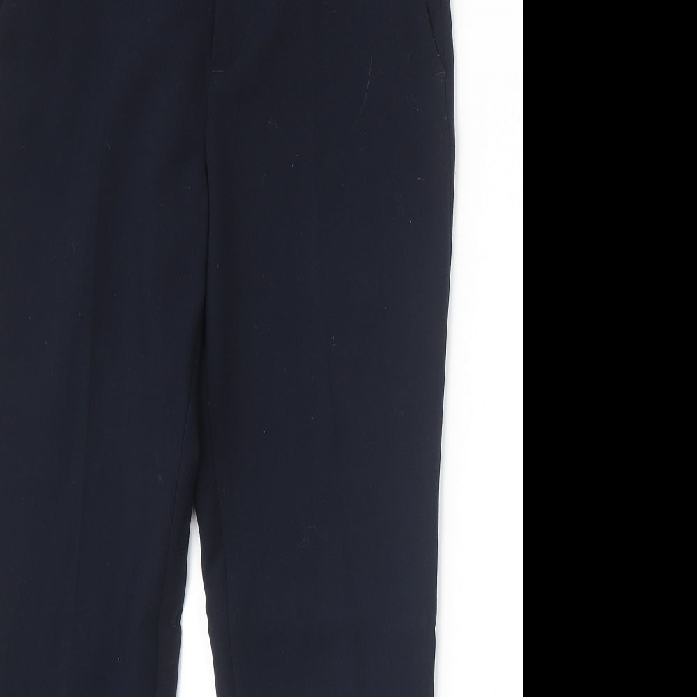 Womens UK Size XS Zara Regular Fit  Blue Trousers