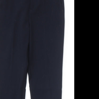 Womens UK Size XS Zara Regular Fit  Blue Trousers