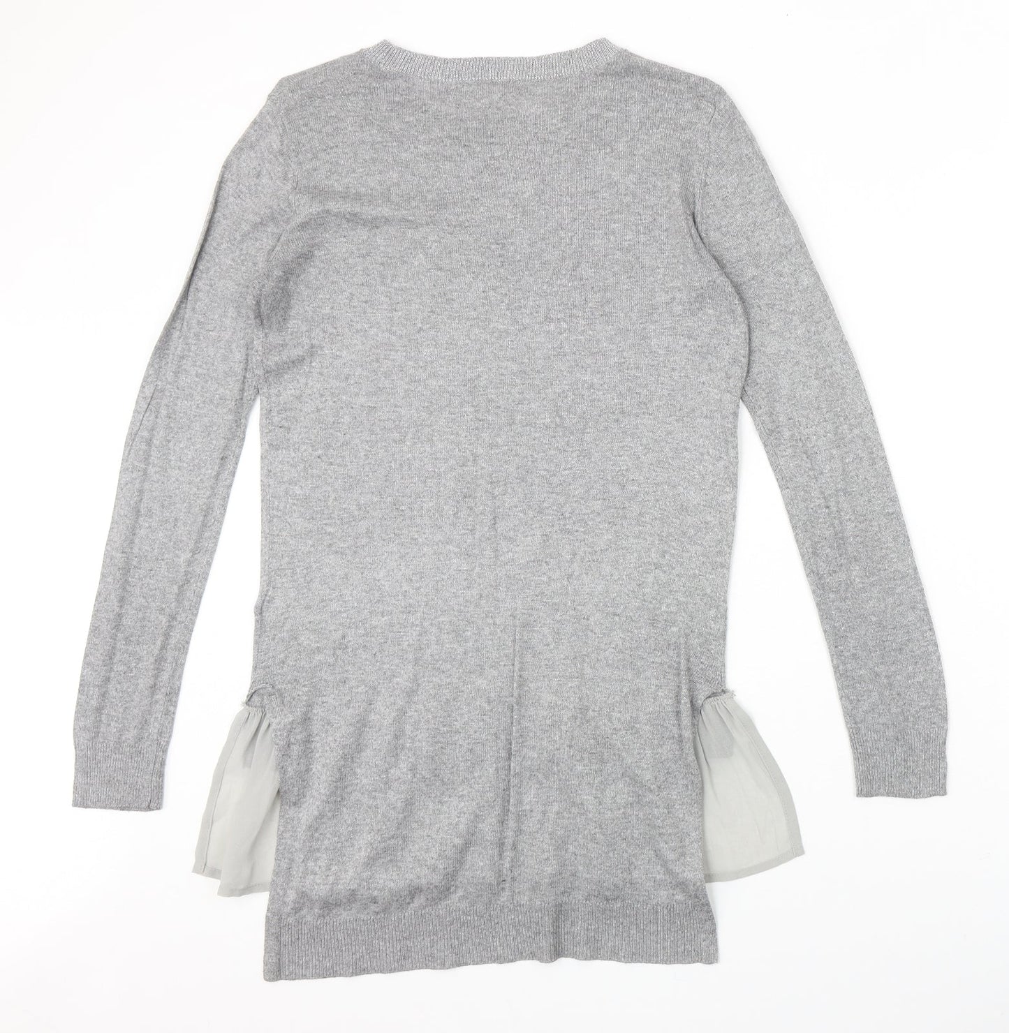 Womens UK Size 10 NEXT Grey Pullover Jumper