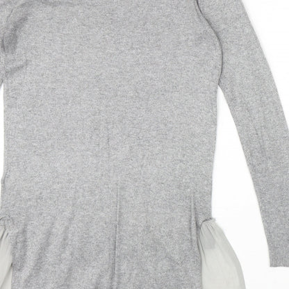 Womens UK Size 10 NEXT Grey Pullover Jumper