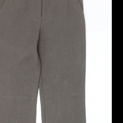 Womens UK Size 12 Atmosphere Regular Fit  Brown Trousers
