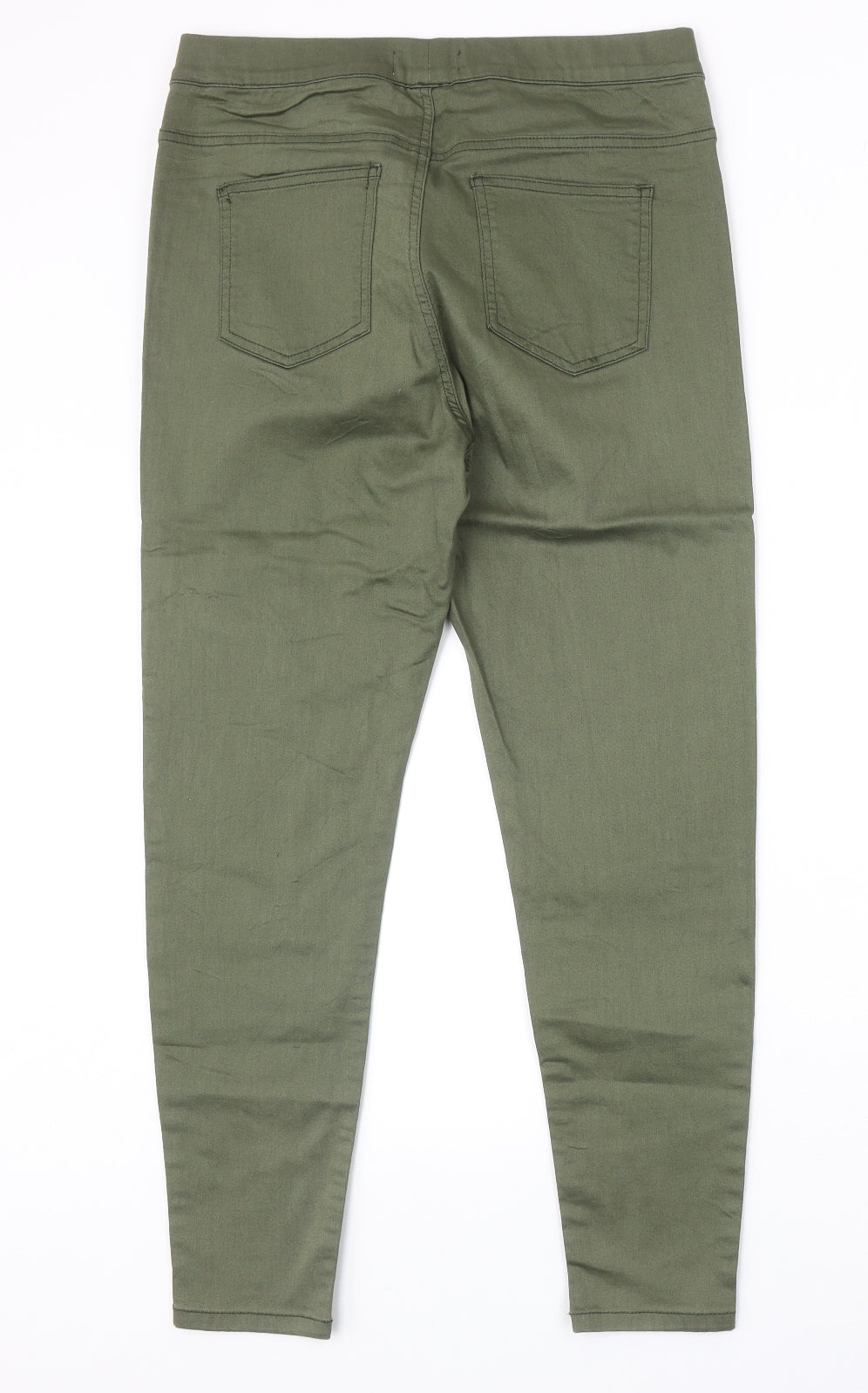 Womens UK Size 30 in Preworn Regular Fit Jegging Green Jeans
