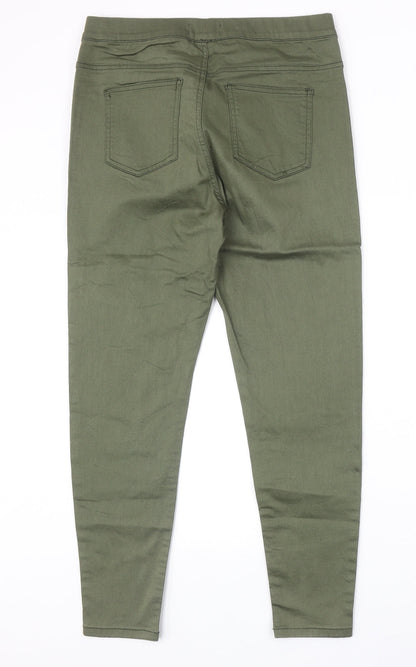 Womens UK Size 30 in Preworn Regular Fit Jegging Green Jeans