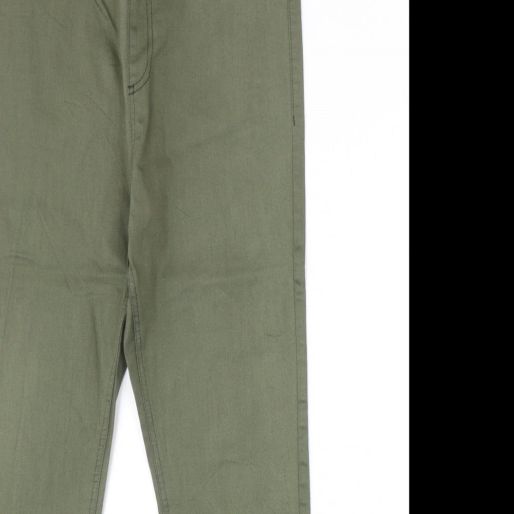 Womens UK Size 30 in Preworn Regular Fit Jegging Green Jeans