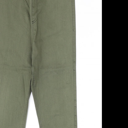Womens UK Size 30 in Preworn Regular Fit Jegging Green Jeans