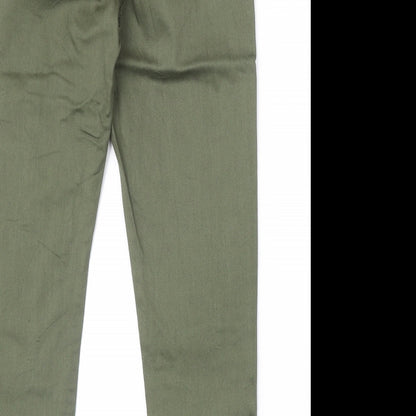 Womens UK Size 30 in Preworn Regular Fit Jegging Green Jeans