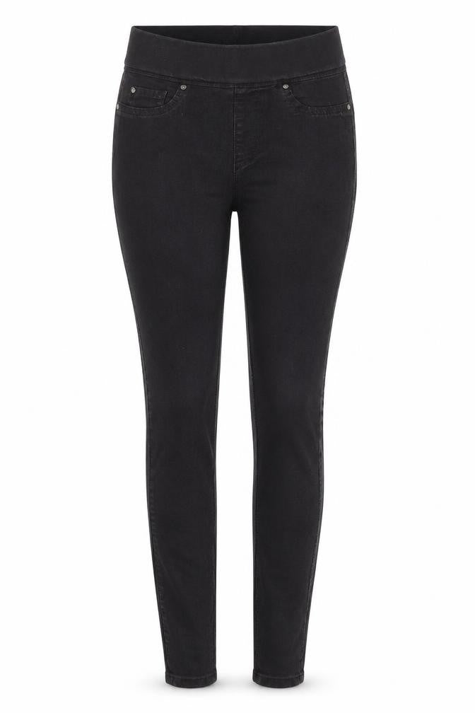 Womens UK Size 8 Denim & Co. Regular Fit Jegging Black Jeans