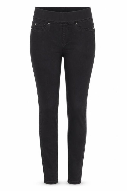 Womens UK Size 8 Denim & Co. Regular Fit Jegging Black Jeans