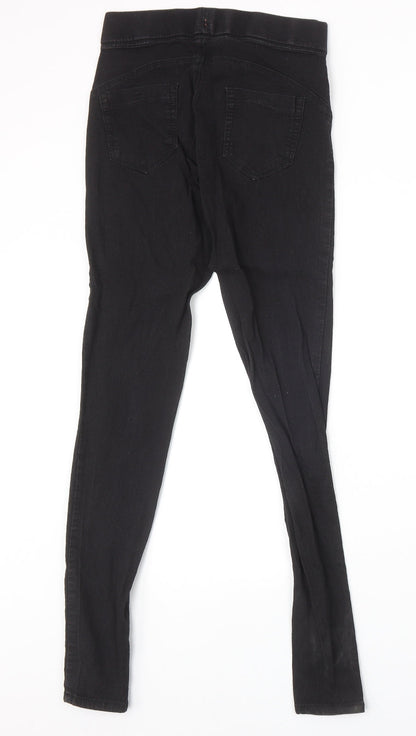 Denim & Co. Womens Black Cotton Jegging Jeans Size 8 Regular