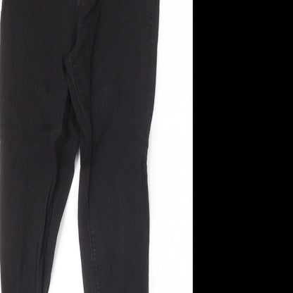 Denim & Co. Womens Black Cotton Jegging Jeans Size 8 Regular