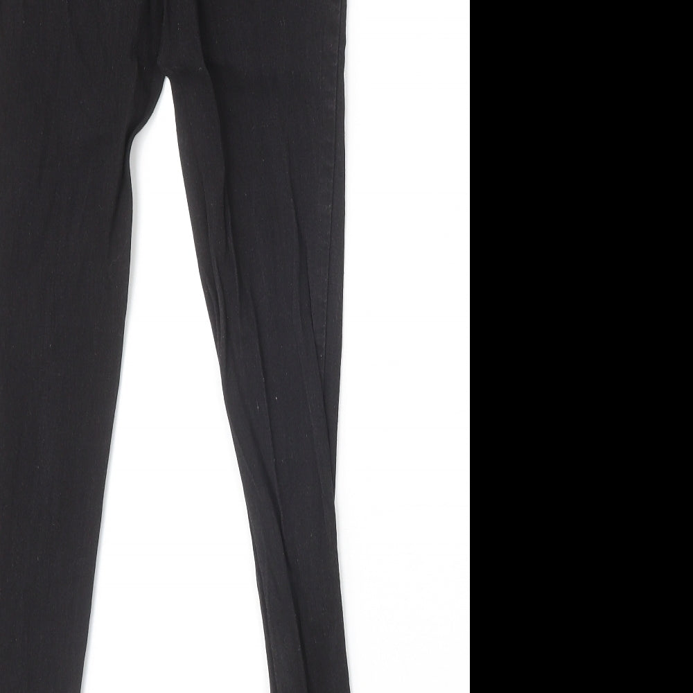 Denim & Co. Womens Black Cotton Jegging Jeans Size 8 Regular