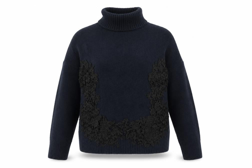 Womens UK Size S Marks and Spencer Blue Pullover Jumper