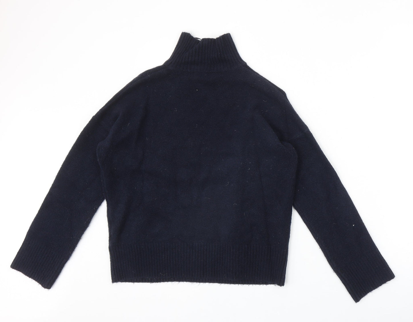 Womens UK Size S Marks and Spencer Blue Pullover Jumper