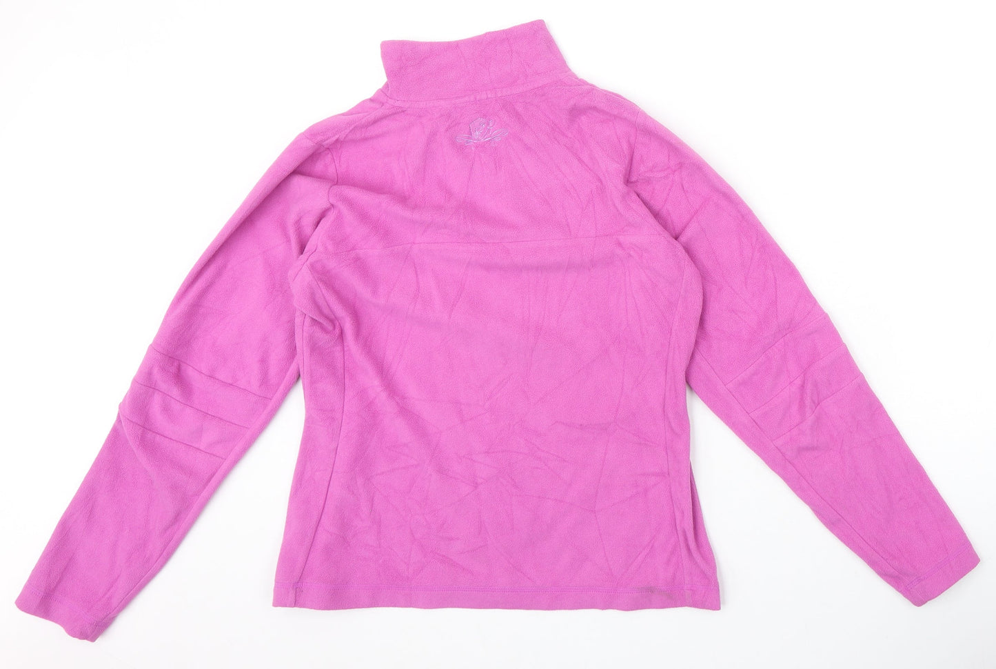 Protest Womens Pink Polyester Pullover Sweatshirt Size 10 Zip